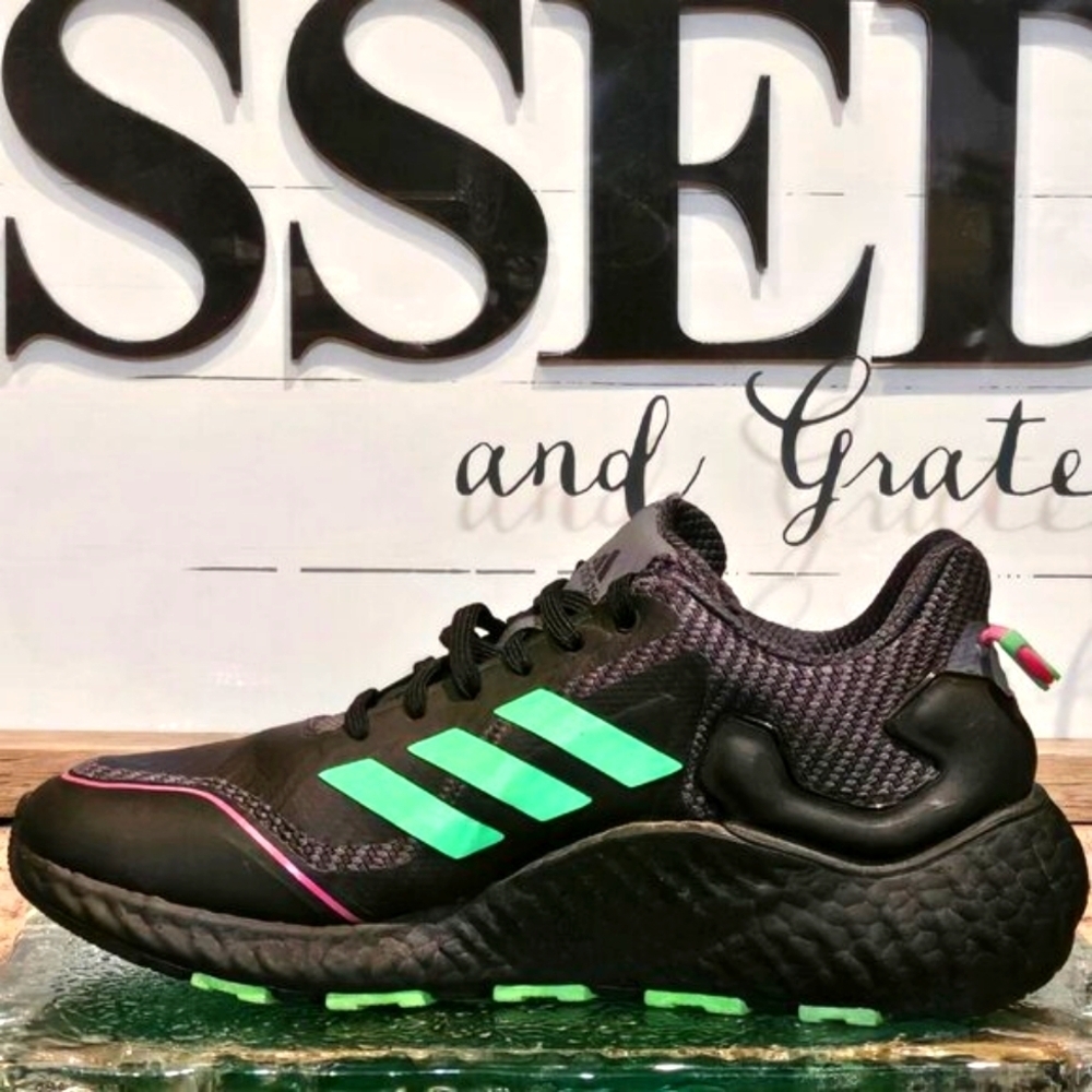 Adidas Climawarm LTD Black Red Green #H67364 Mns Sz 7.5 - Picture 3 of 7
